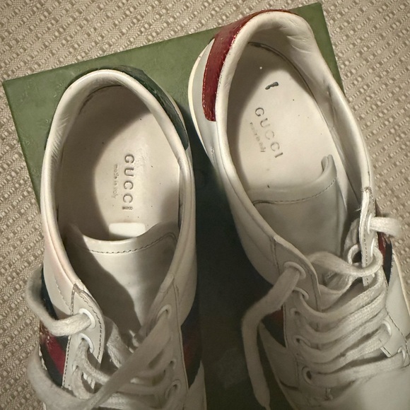 Women Gucci Ace White Sneakers size 35 - Picture 4 of 7